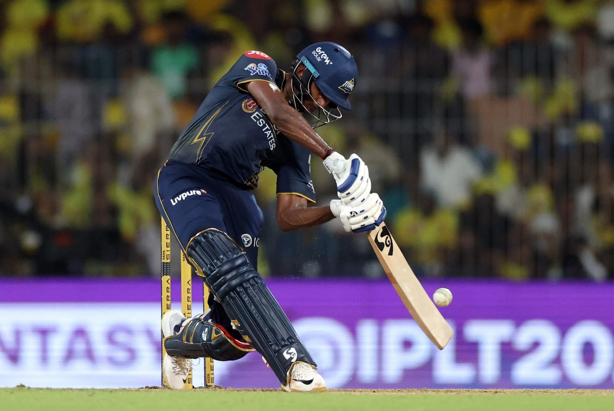 Sai Sudharsan’s 87 powers Gujarat Titans to dominant eight-wicket win over CSK