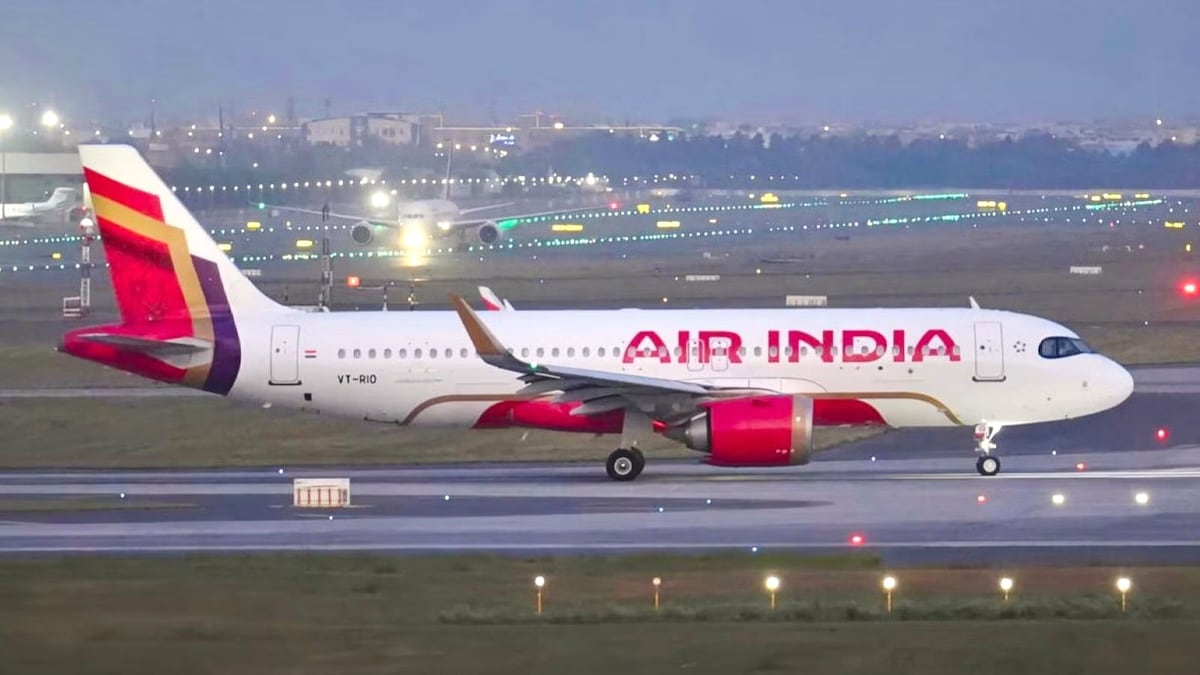 Air India aircraft takes wrong turn at Ahmedabad airport, comes face-to-face with IndiGo plane – CNBC TV18