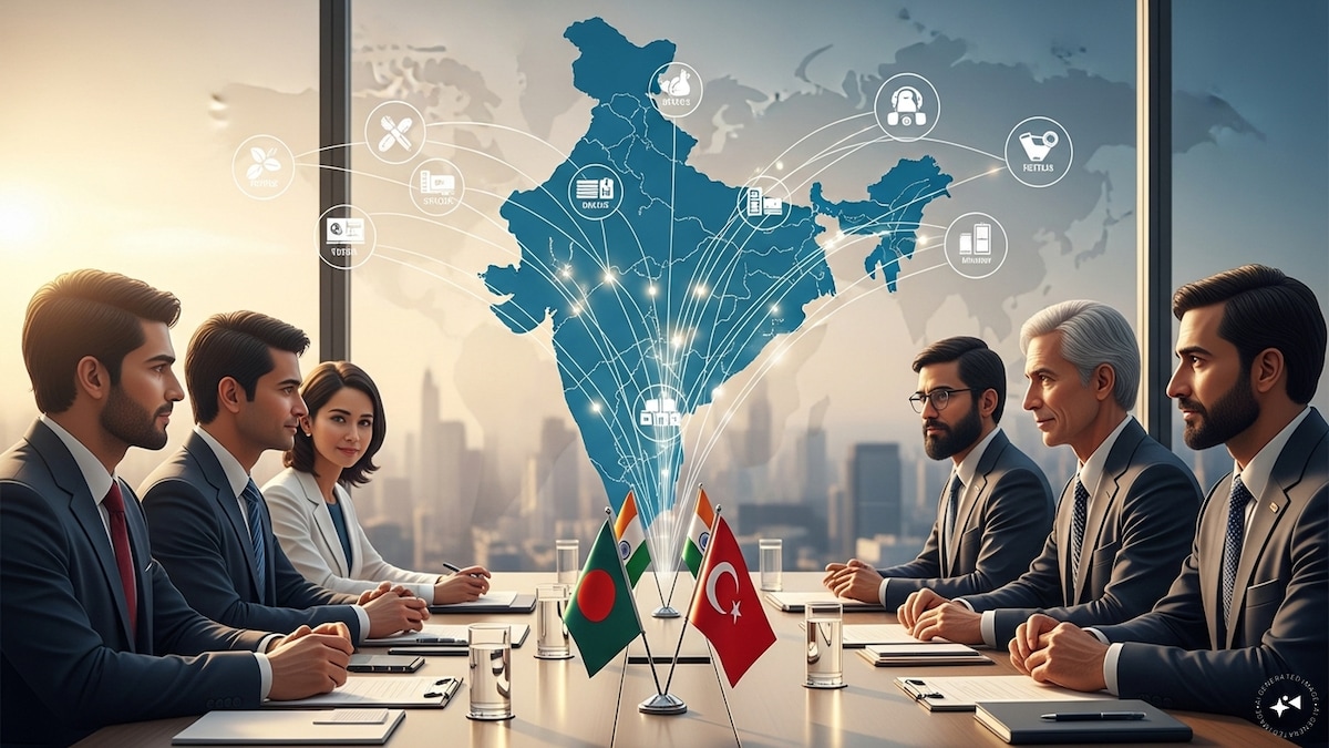 India holds talks to deepen trade with Turkiye, Bangladesh - CNBC TV18