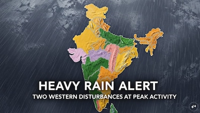 दिल्ली-एनसीआरमध्ये पाऊस, उत्तर भारतात वादळी वाऱ्यासह गारपिटीची शक्यता