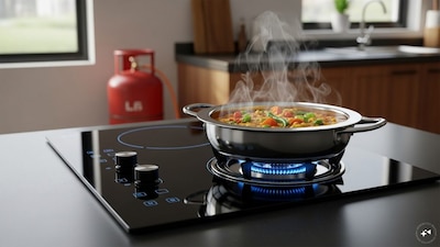 पश्चिम आशिया संकटात LPG वापर कमी करण्यासाठी भारत इंडक्शन हीटर उत्पादन वाढवणार