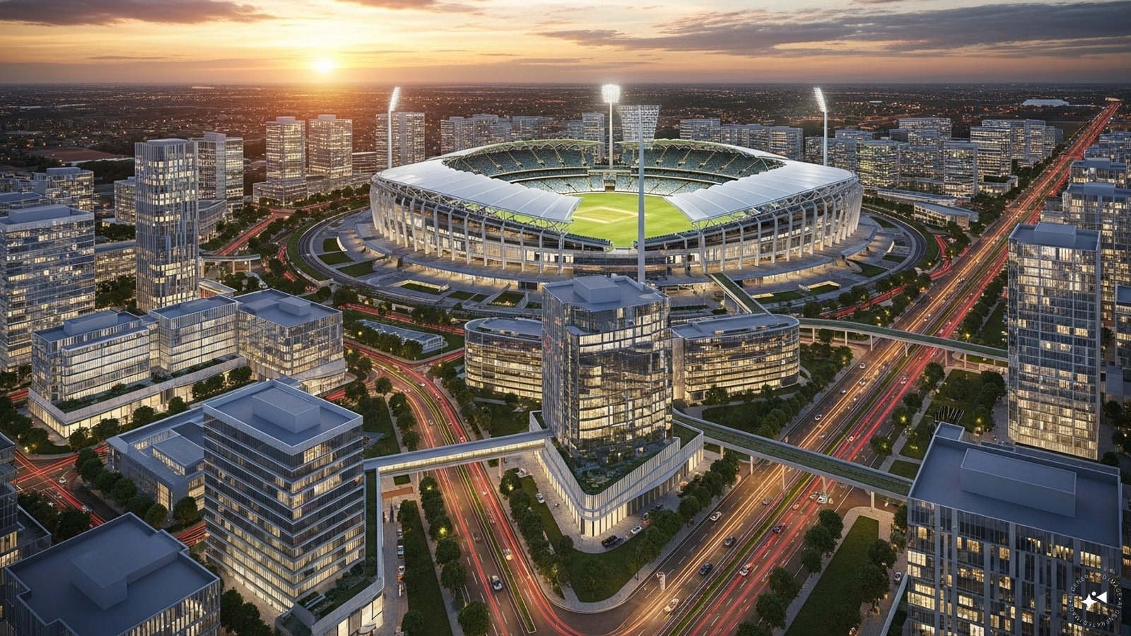 Ghaziabad to get international cricket stadium, aerocity with
