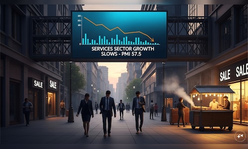 India services PMI eases to 14-month low in March; cost pressures surge