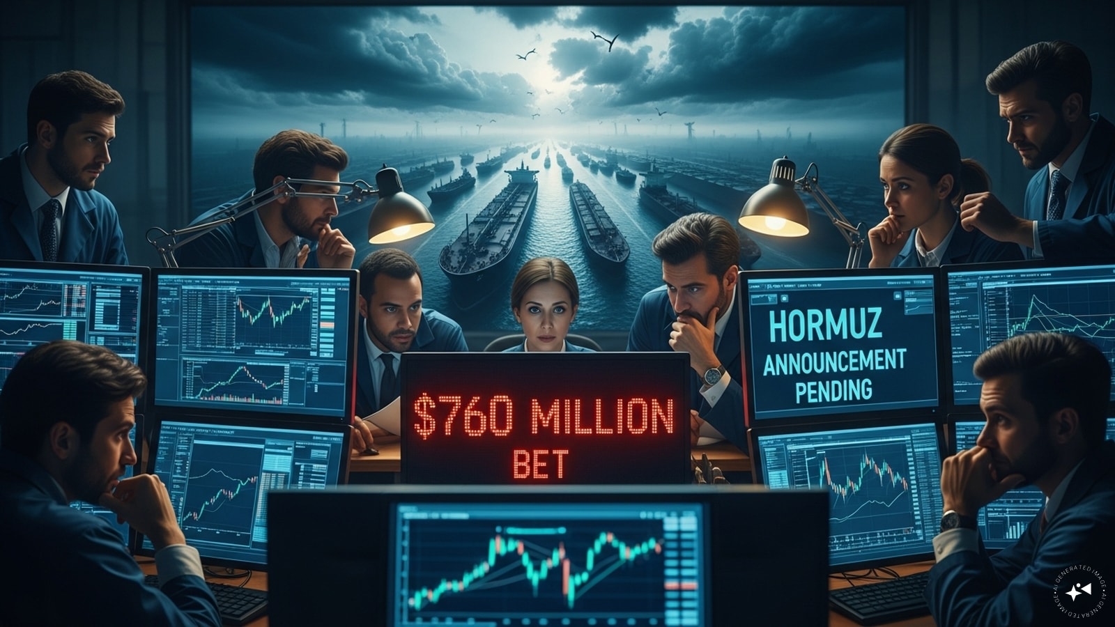 Shorting the Strait: Dissecting the $760 Million Bearish Thesis on Global Crude