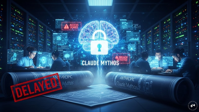 Anthropic unveils powerful AI model, but delays release over cybersecurity concerns: All about Claude Mythos (Image AI generated)