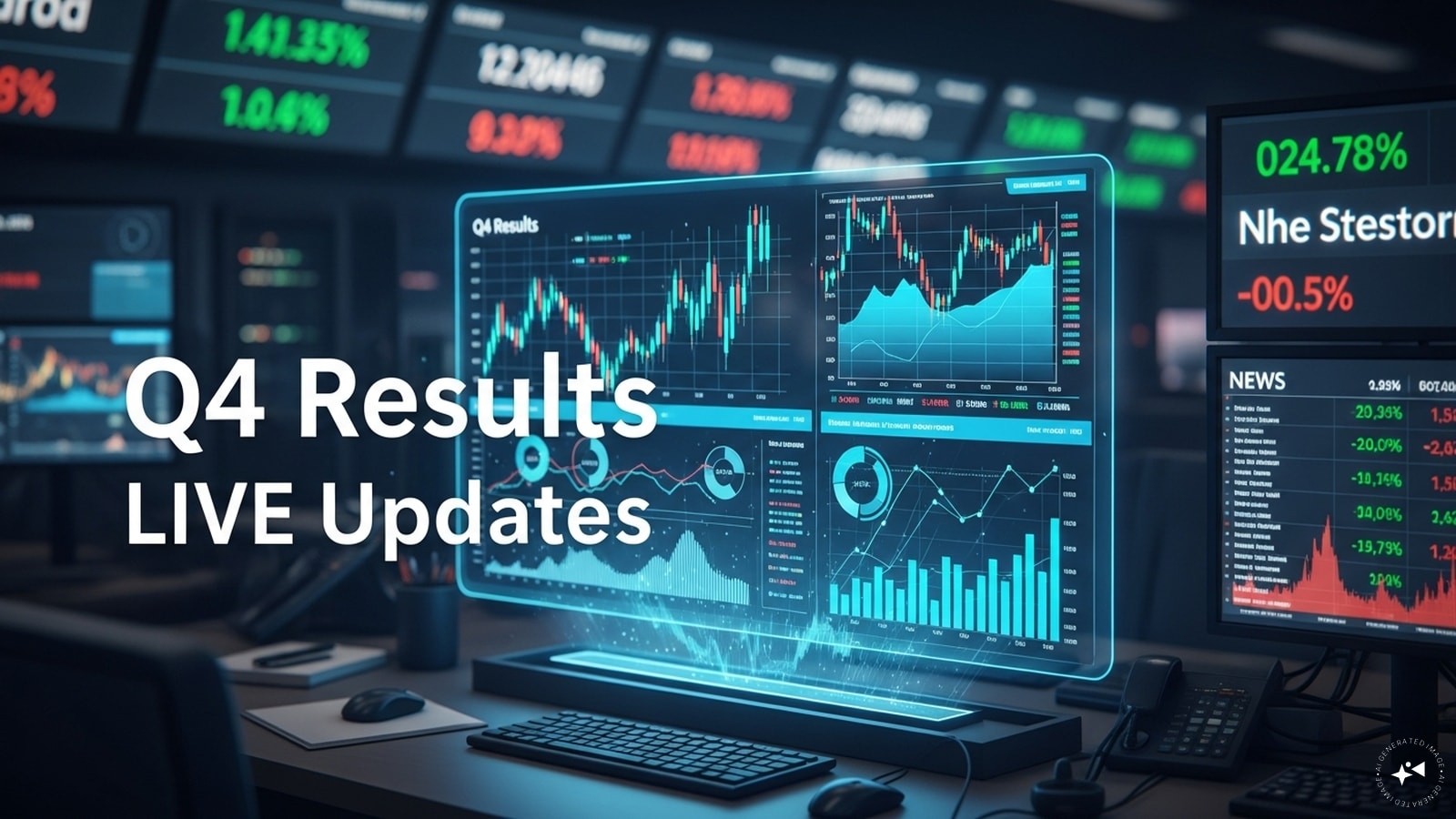 Q4 Results LIVE Updates: HCLTech takes other IT stocks lower with it; 360 ONE drops 2% as well
