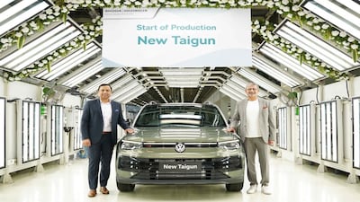 9 एप्रिल रोजी पदार्पणापूर्वी पुण्यात Volkswagen Taigun चे उत्पादन सुरू