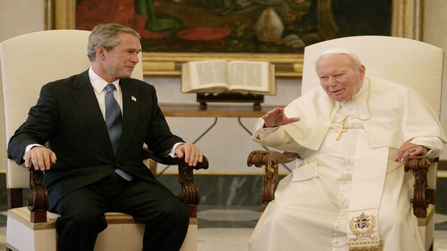 pope john paul ii george w bush 2026 04 4ba786f3bab5fac3abf167eff2ef912a