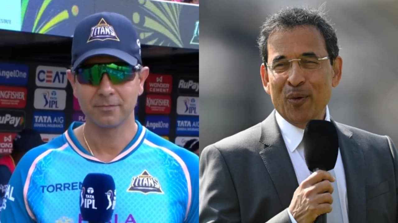 What happened during the controversial Vikram Solanki-Harsha Bhogle chat in GT vs LSG game