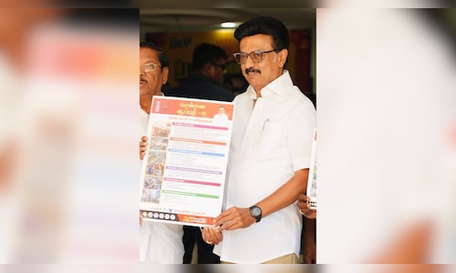 M K Stalin releases manifesto for Chennai city; promises better roads, AI transit, more vet services