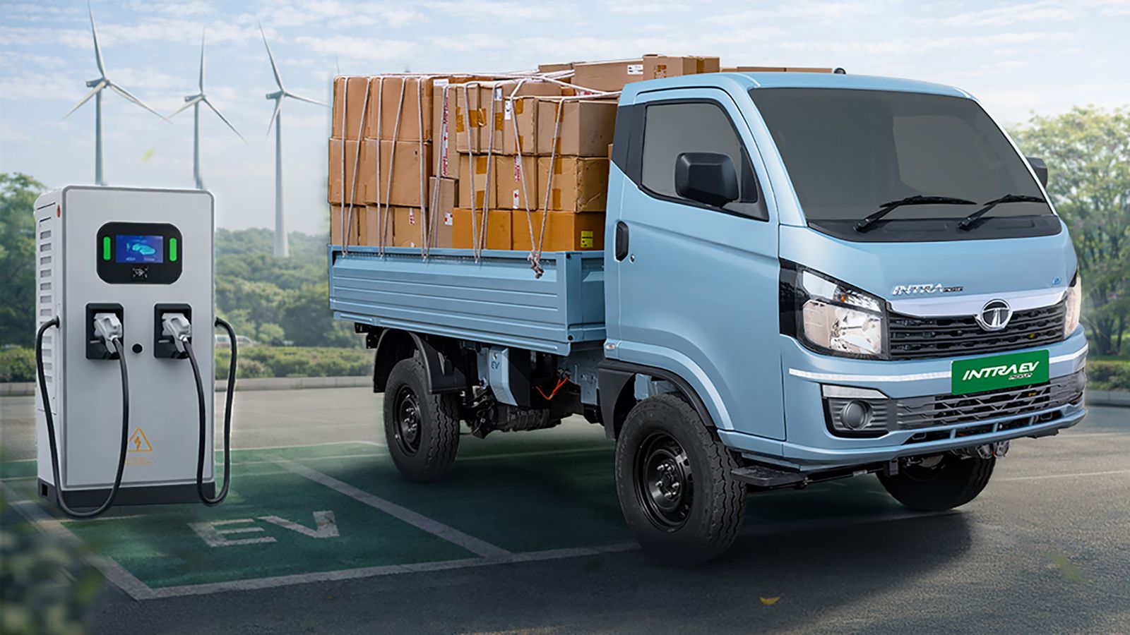 Tata Motors launches Intra EV pickup with 211 km range, ₹11.95 lakh price
