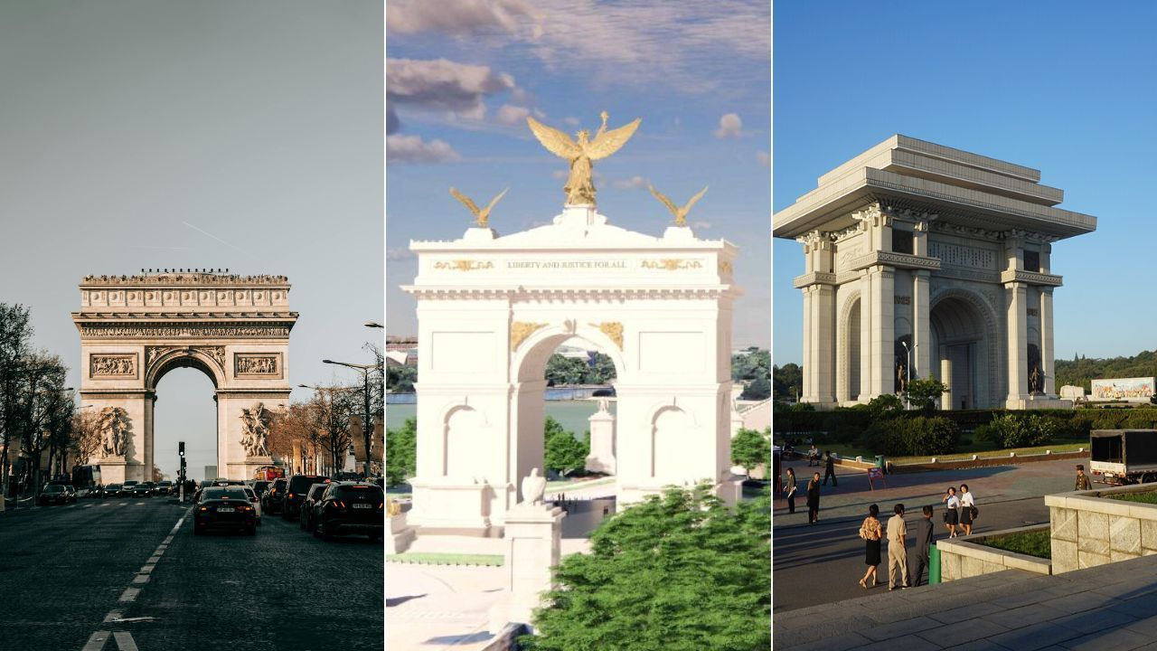 Why Trump Wants the Biggest Triumphal Arch in History