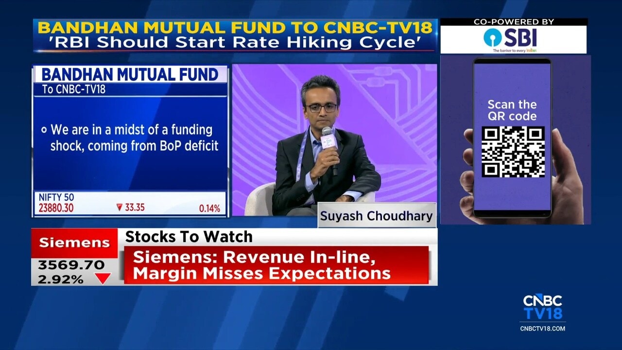 RBI should start rate hike cycle as inflation risks rise, says Bandhan MF’s Suyash Choudhary
