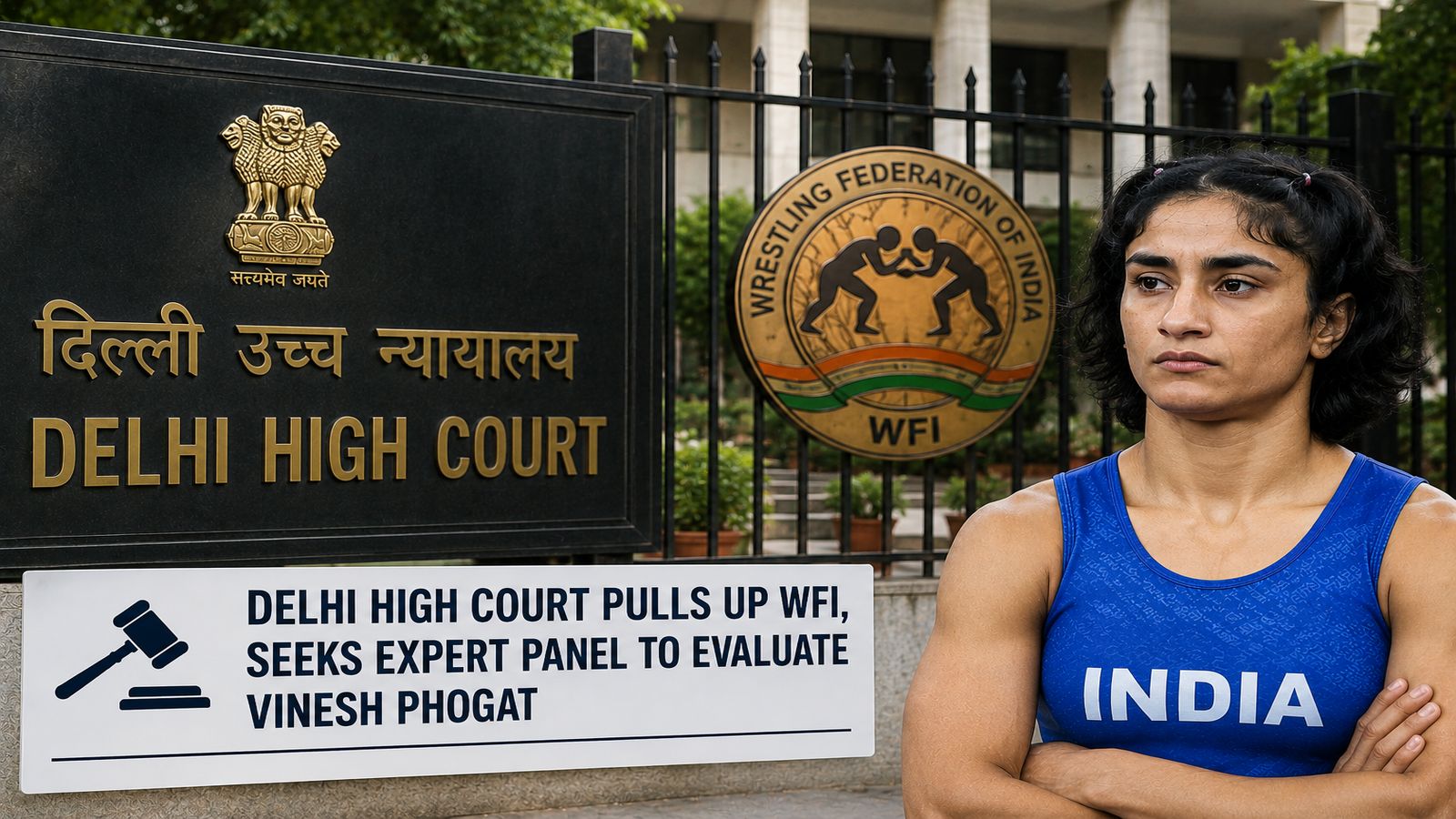 HC pulls up WFI over decision to declare Vinesh Phogat ineligible
