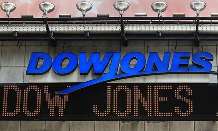 Dow Jones falls over 400 points from highs to end lower as tech, oil weigh ahead of CPI