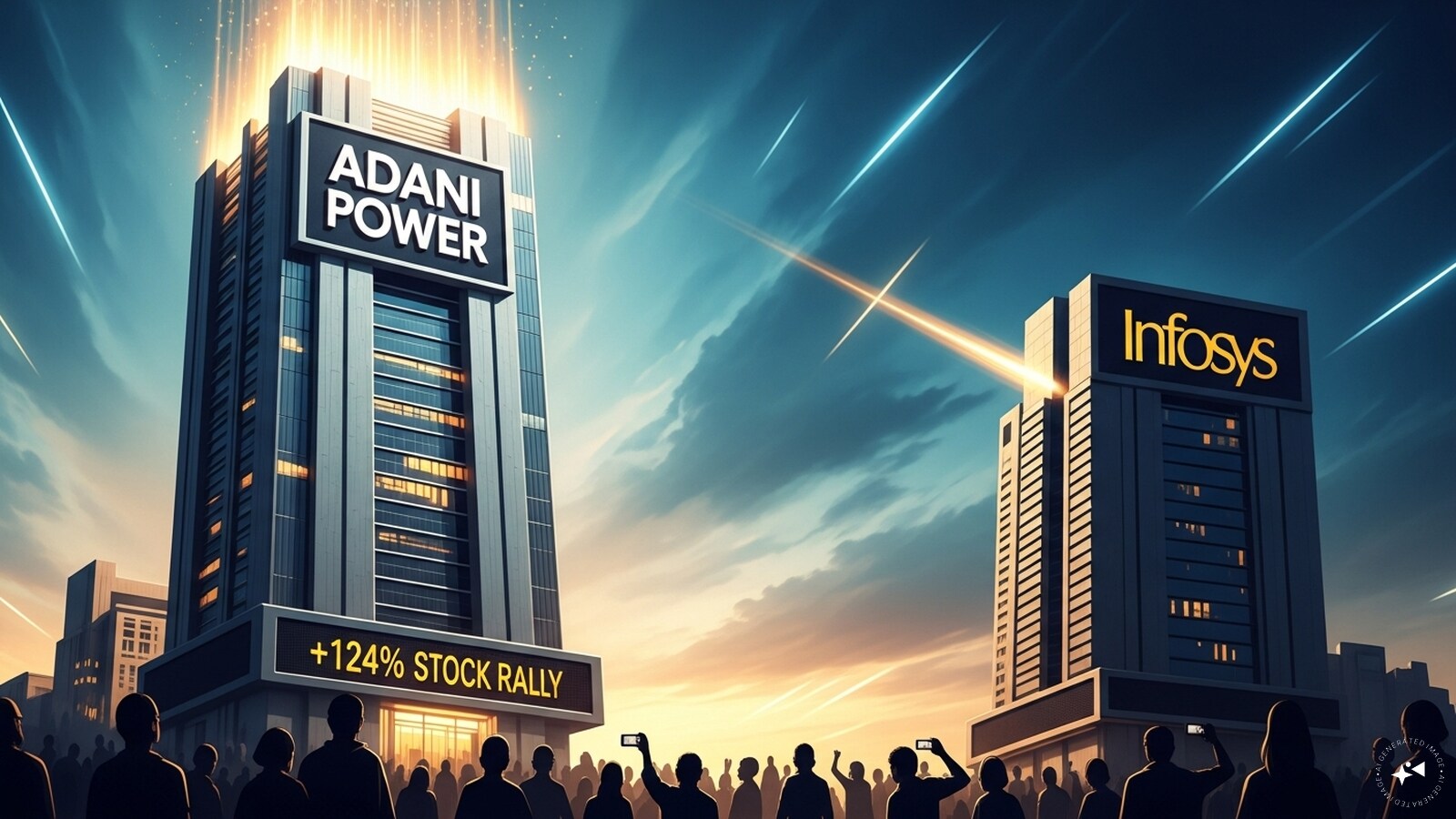 Adani Power surpasses Infosys in market cap after 124% stock rally