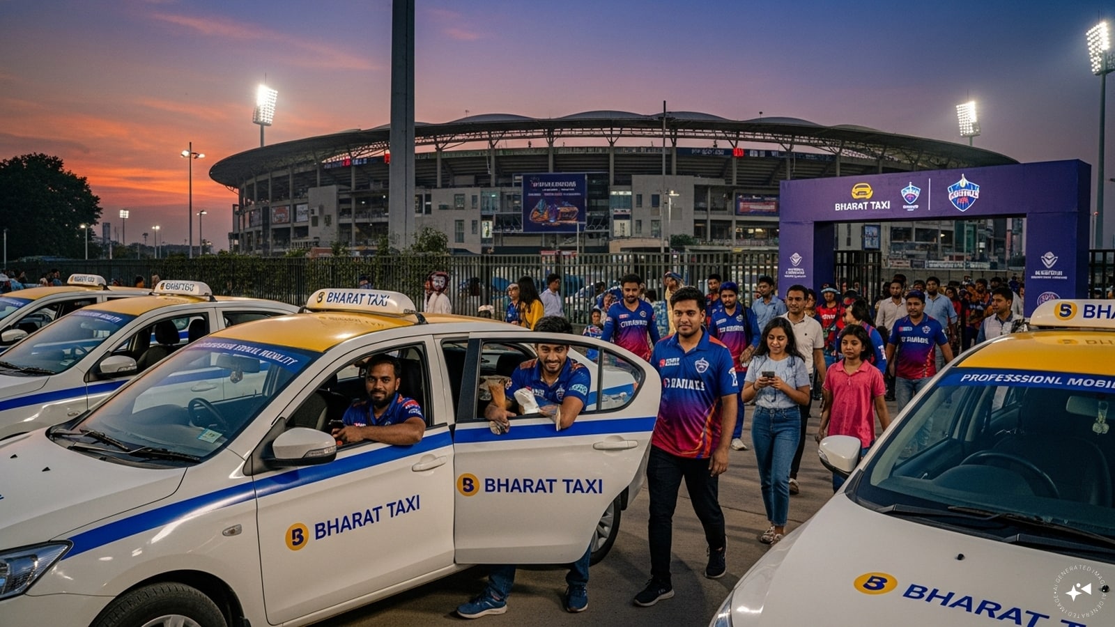 Bharat Taxi ties up with Delhi Capitals for IPL 2026 mobility partnership