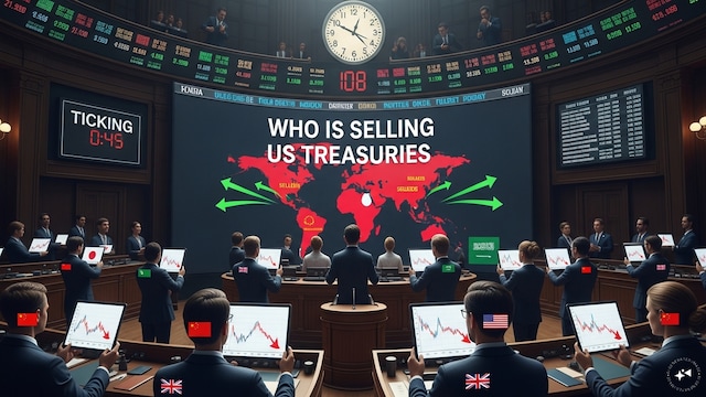 Foreign governments led by Japan, China liquidate US treasury holdings in March amidst Iran war