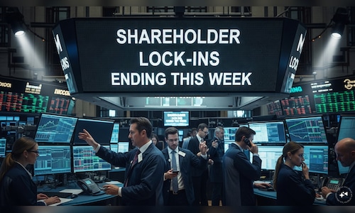 Six companies to see equity worth ₹64,000 crore free up this week; 85% belongs to one stock