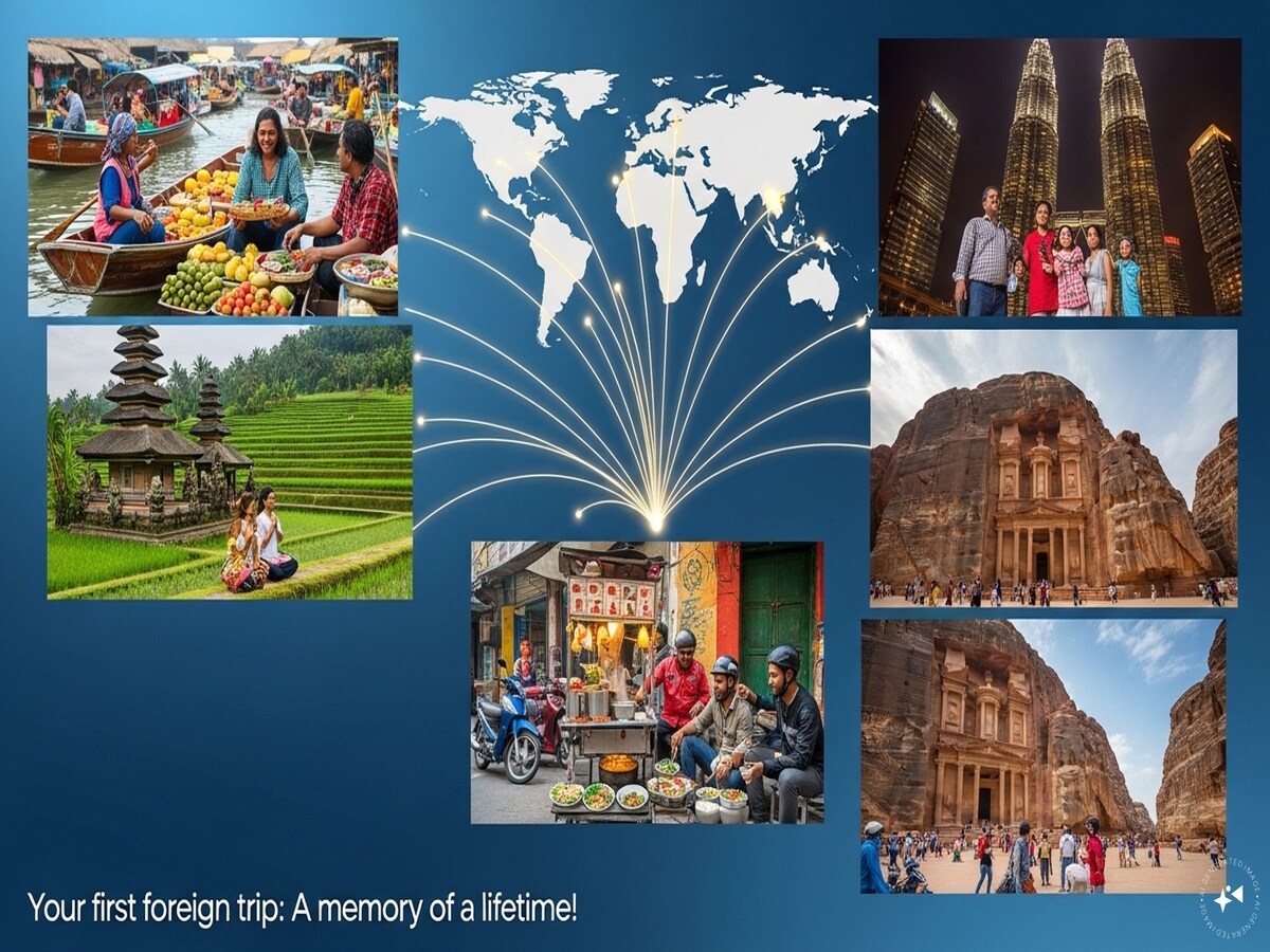 5 Easy Countries for Indians' First International Trip