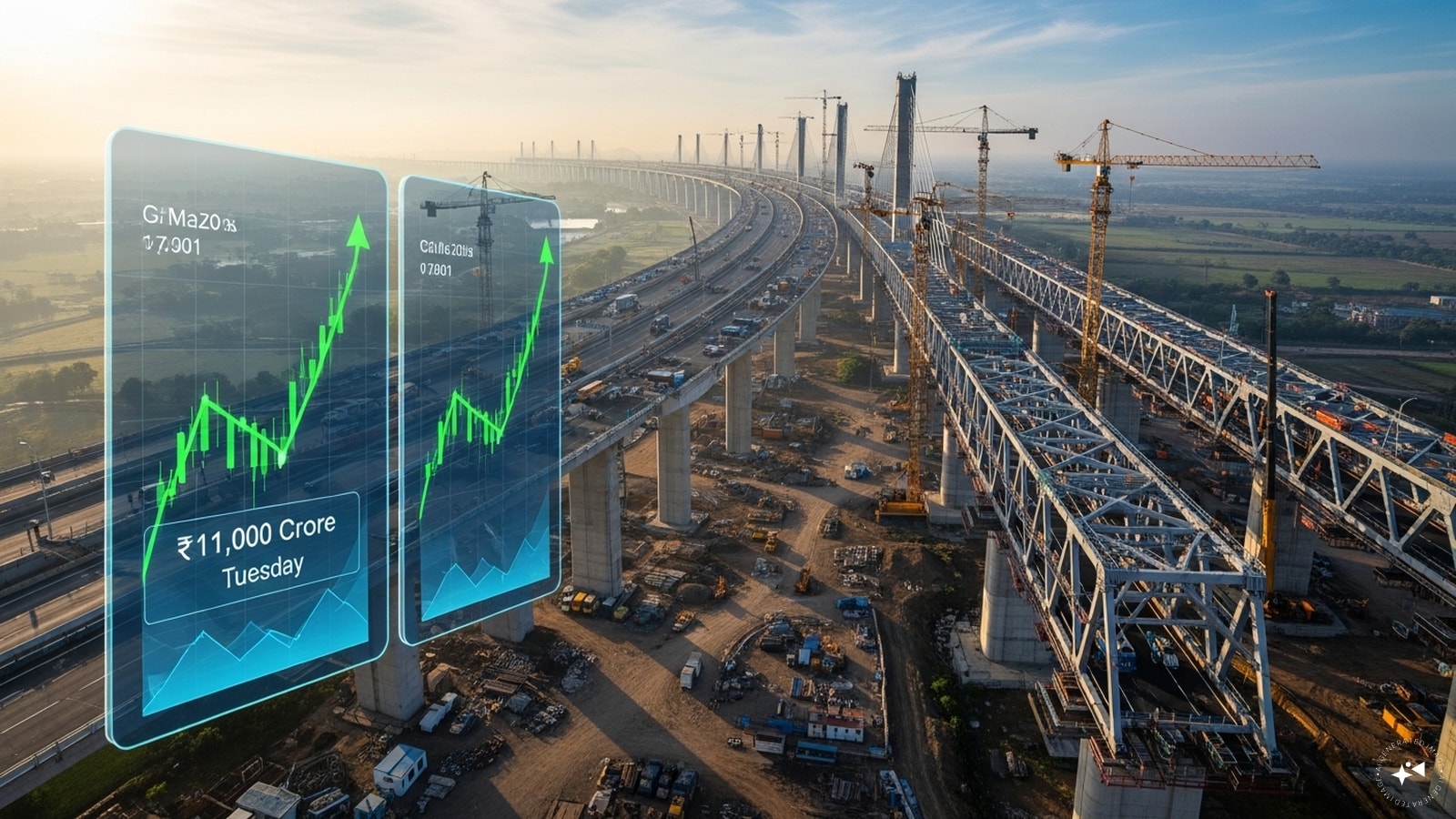 Two infra stocks that may react on Tuesday after order wins worth over ₹11,000 crore