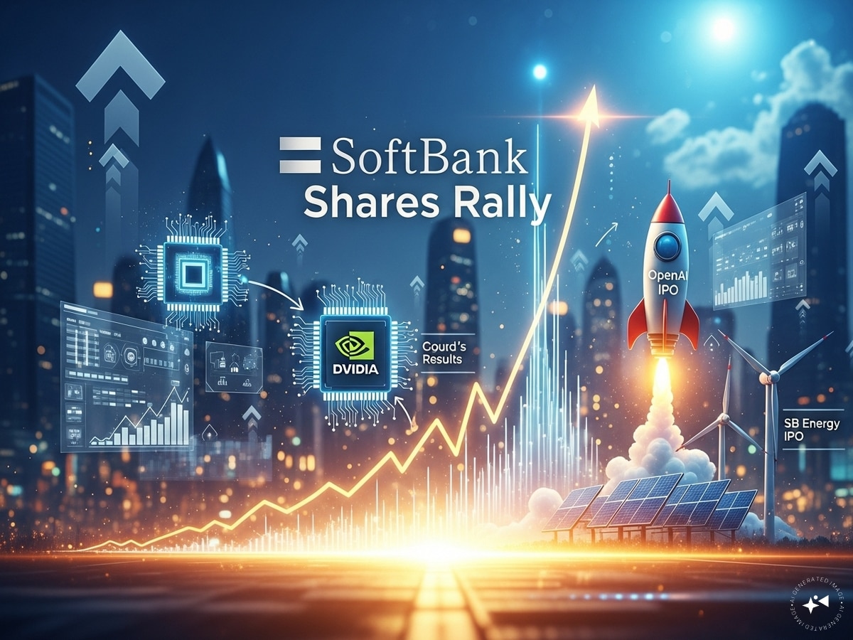 SoftBank shares jump 20% in Asia backed by three major factors