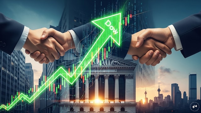 Dow futures jump over 300 points on hopes of US-Iran deal Dow futures jump over 300 points on hopes of US-Iran deal