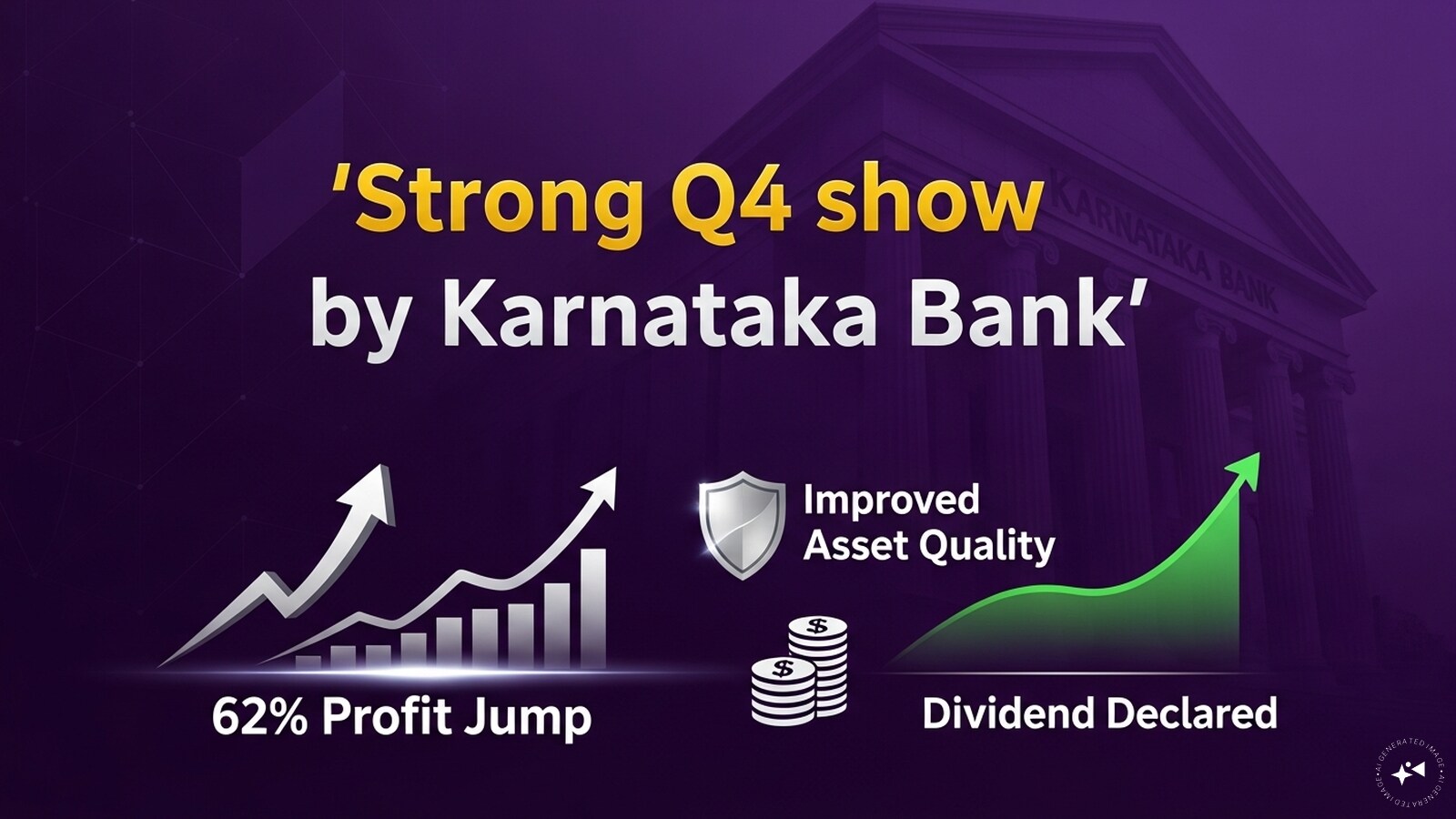 Karnataka Bank Q4 profit up 62% on higher core income, better asset quality