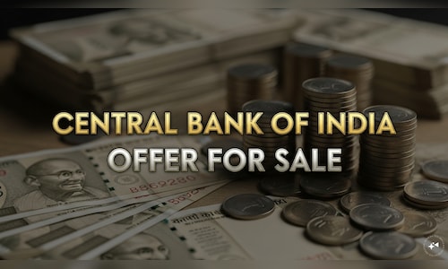 Central Bank of India shares fall 6% after OFS for non-retail opens today; Details here