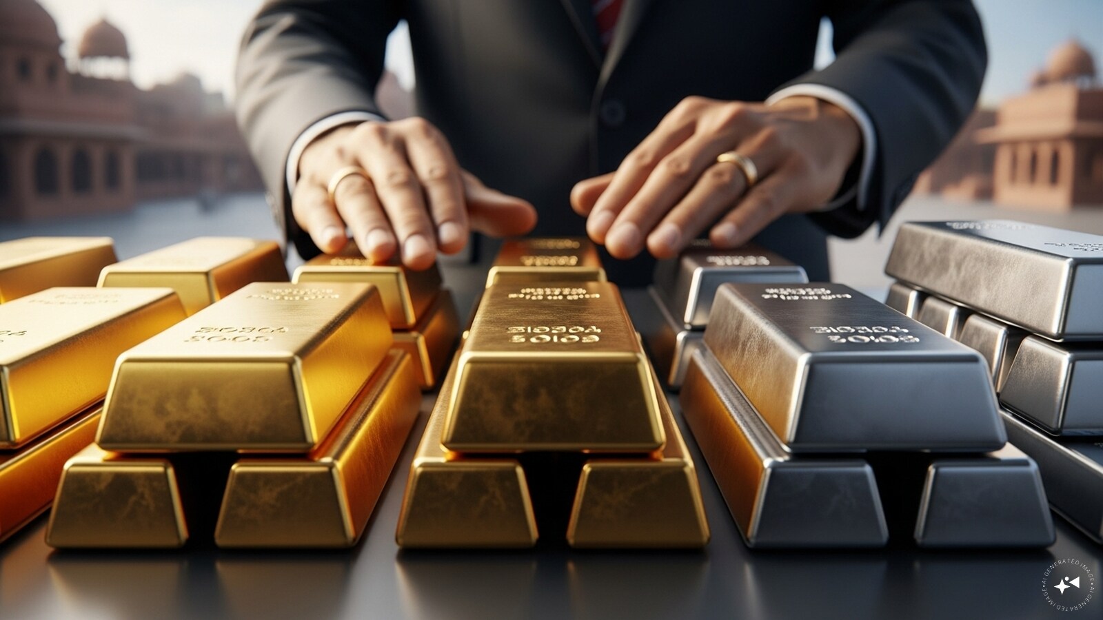 Gold, silver extend gains in India on easing West Asia tensions