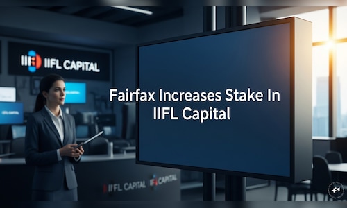 IIFL Capital shares jump after Fairfax India unit buys controlling stake, triggers open offer