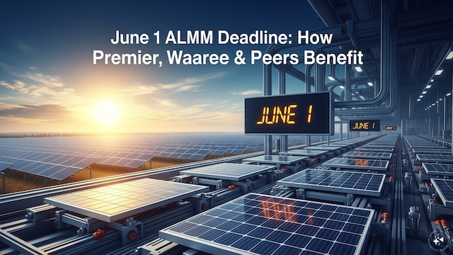 Explained - What is the June 1 ALMM deadline and why are shares of Waaree, Premier rising