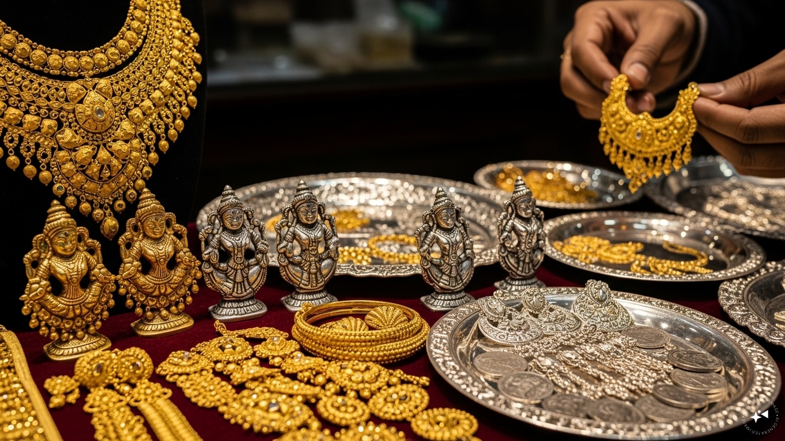 MCX silver falls over 0.8%, gold trades cautiously amid global volatility