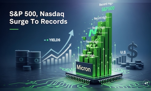 S&P 500, Nasdaq shrug off West Asia hostilities, surge to new records, even as Dow sulks