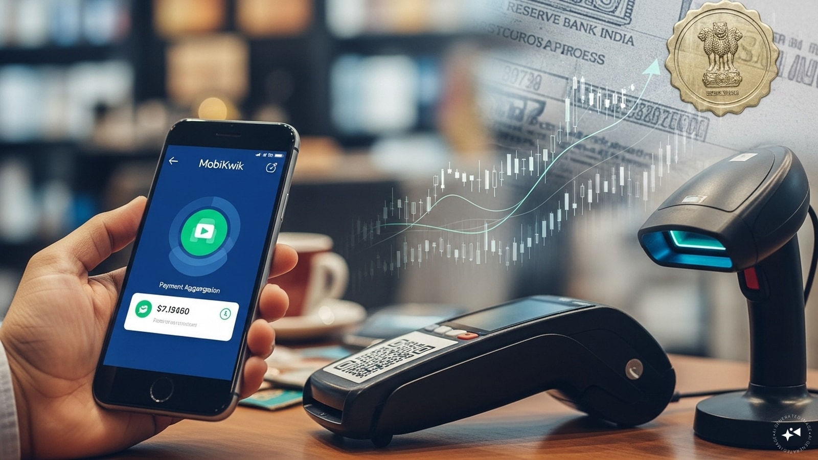 MobiKwik shares jump 8% after RBI grants offline payment aggregator licence