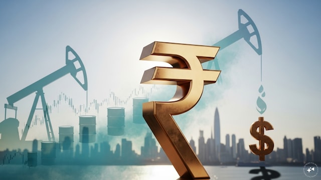 Rupee gains 25 paise against dollar on easing oil prices