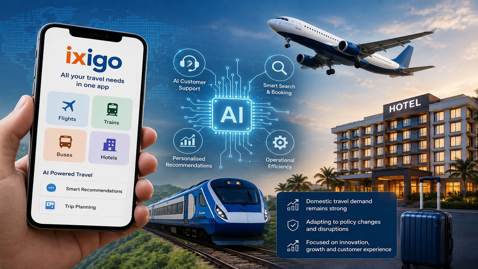 ixigo to acquire 55% stake in Brevistay for ₹66 crore to expand hotels business