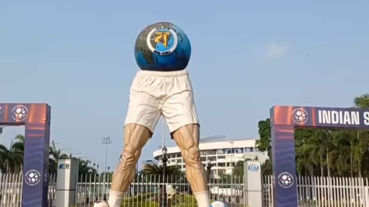 ‘Ugly-looking statue’: West Bengal sports minister announces removal of Salt Lake Stadium sculpture