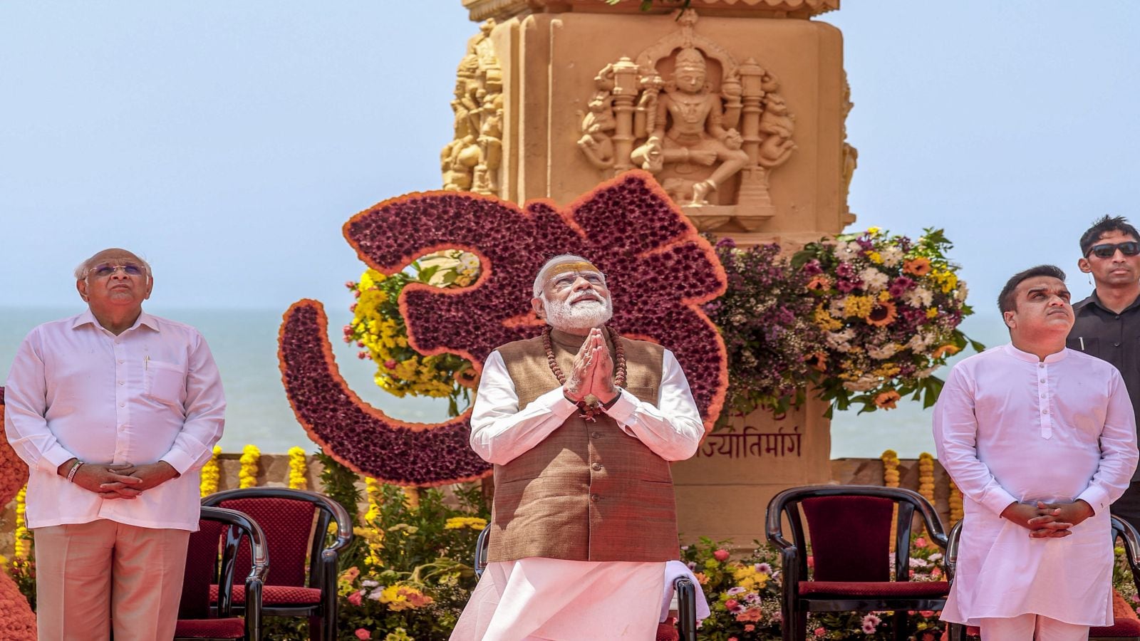 Somnath Amrut Mahotsav 2026: PM Modi joins Maha Puja, watches IAF Surya Kiran air show – see pics