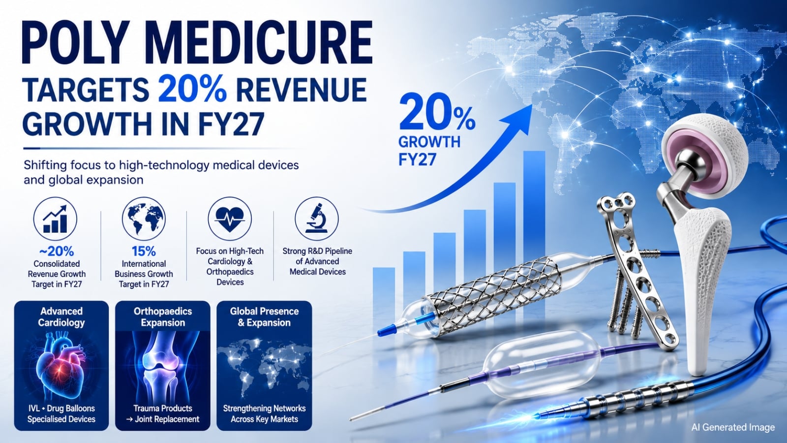 Poly Medicure targets 20% FY27 growth as it expands high-tech device portfolio