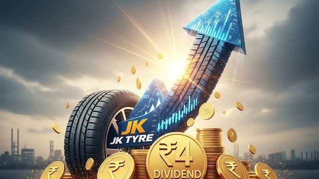 JK Tyre share price