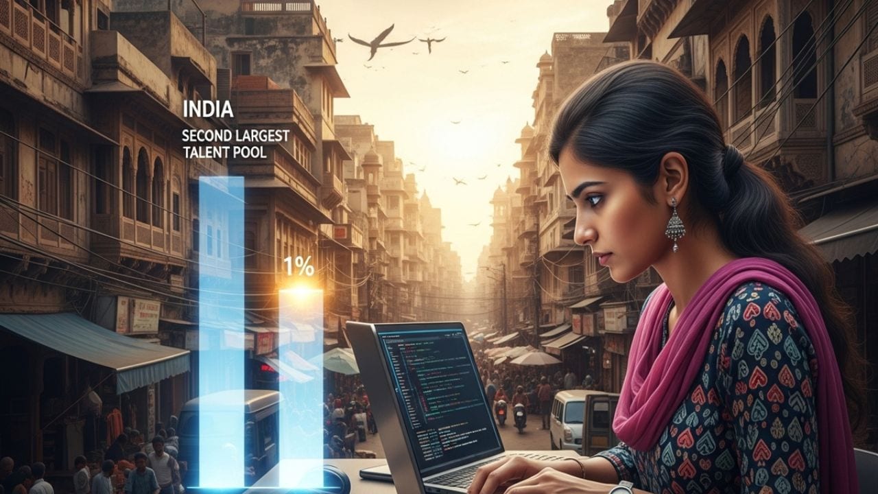 India’s AI paradox: world’s second-largest talent pool, but just 1% of private AI investment
