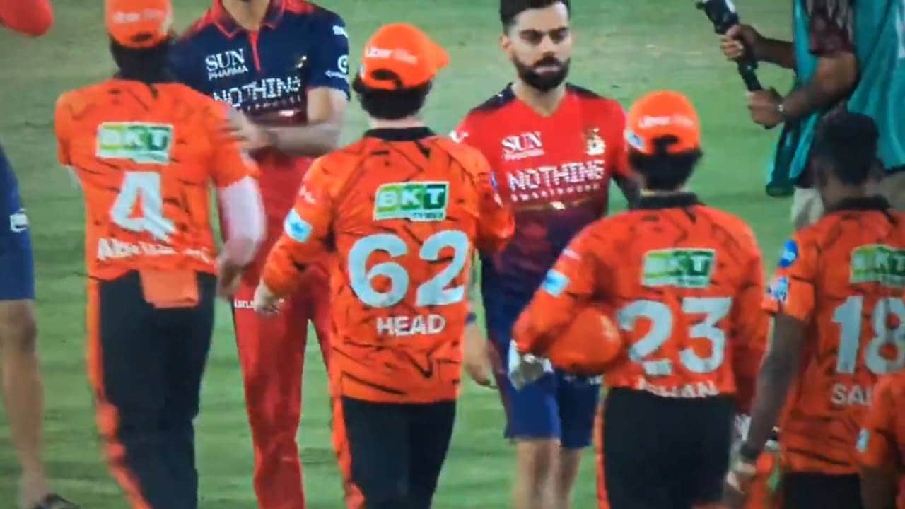 Virat Kohli and Travis Head clash during heated IPL encounter as RCB suffer heavy defeat
