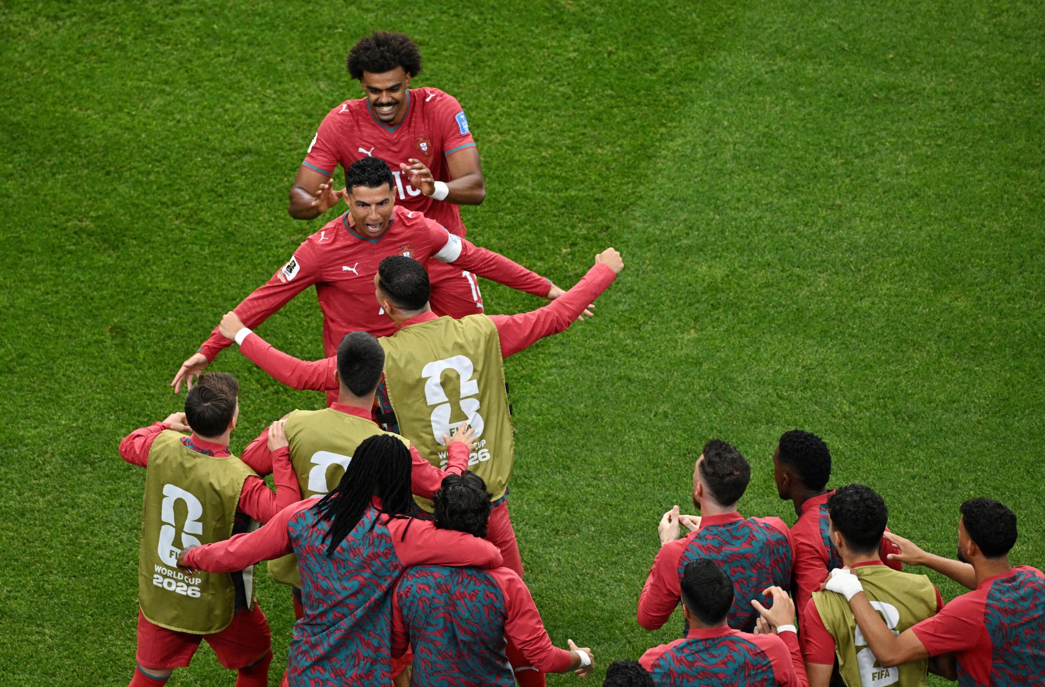 Cristiano Ronaldo becomes first player to score in six FIFA World Cups