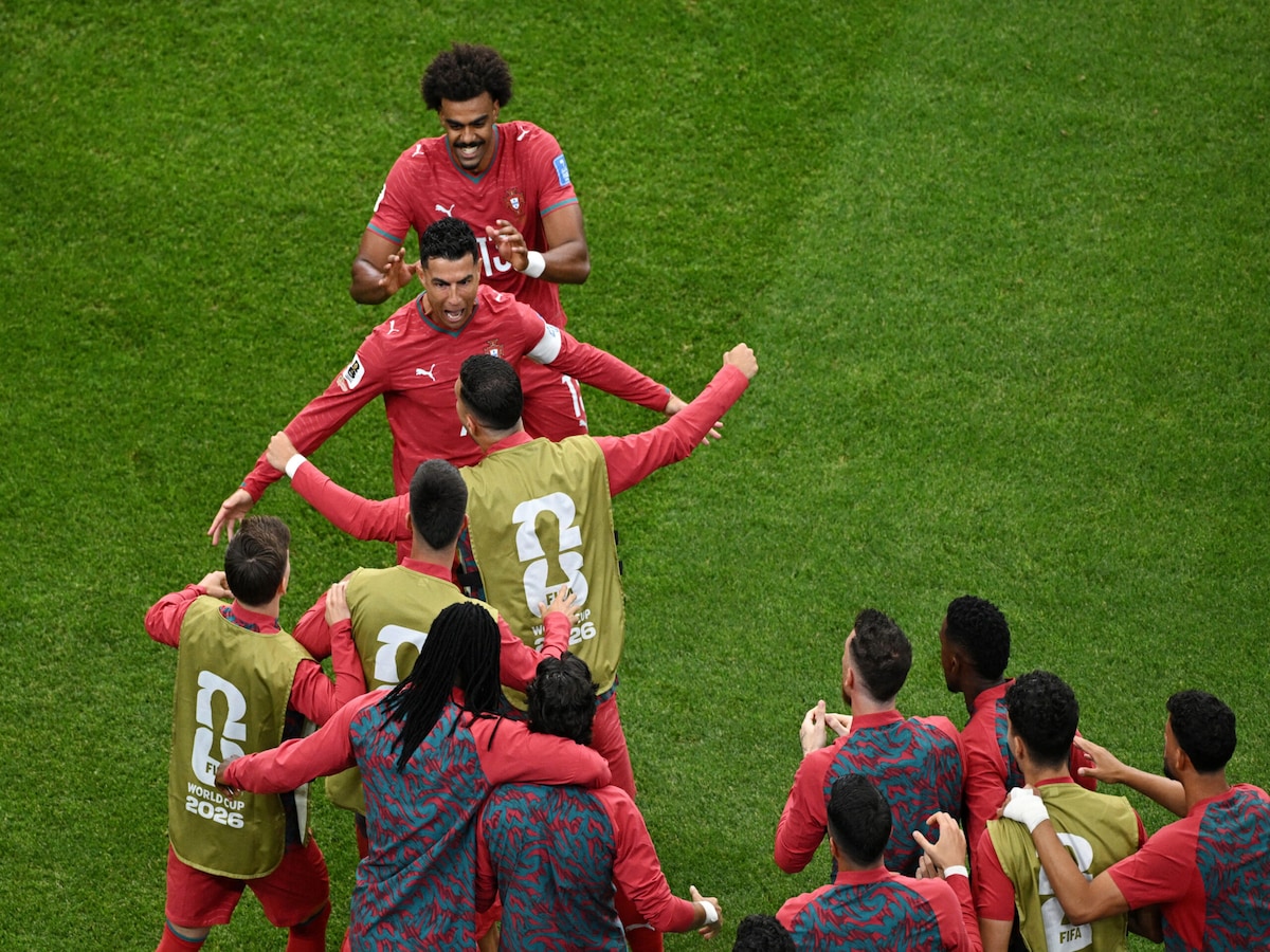 Cristiano Ronaldo becomes first player to score in six FIFA World Cups - CNBC TV18