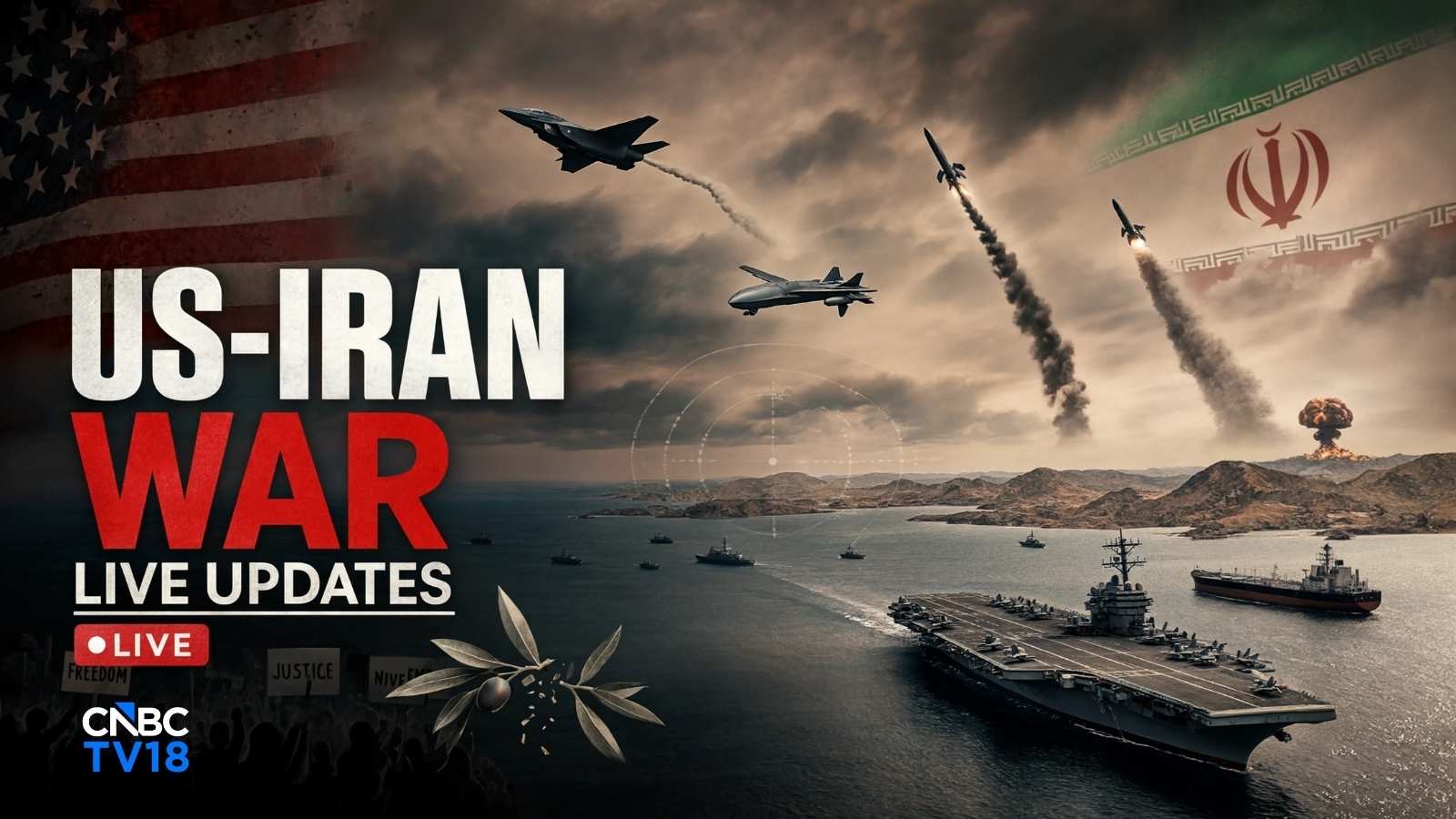 US-Iran War Highlights: US blocks Iraqi oil tankers in Hormuz over alleged Iran payments, report says