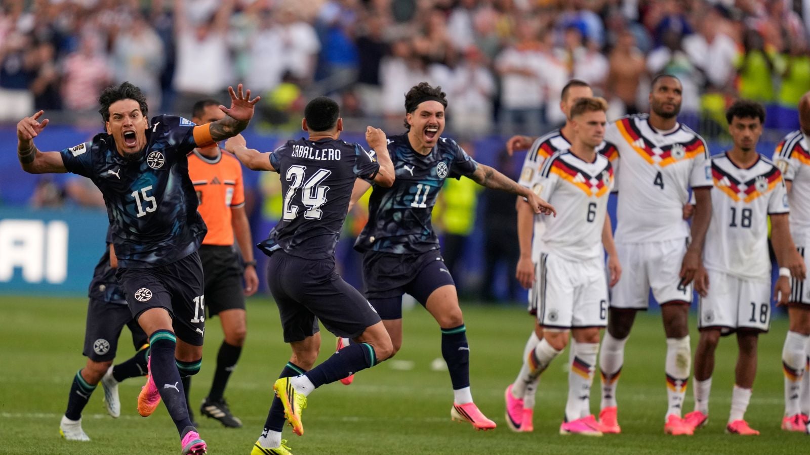 Paraguay stun Germany on penalties to reach World Cup last 16