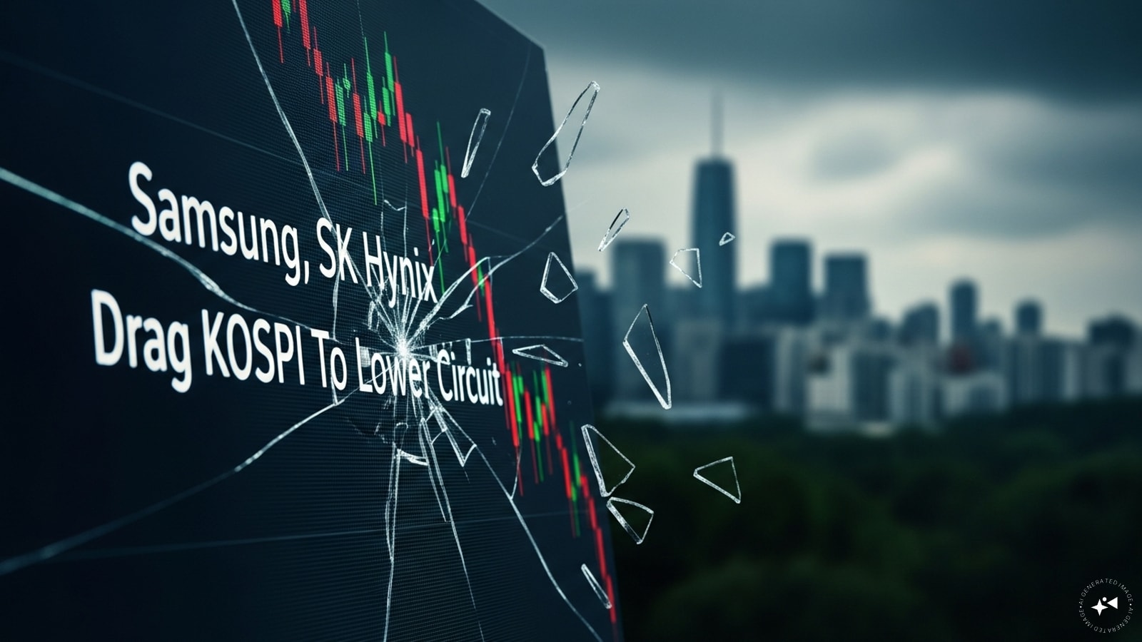 South Korea's KOSPI falls over 8%, triggers trading halt; Samsung, SK Hynix sink over 10%