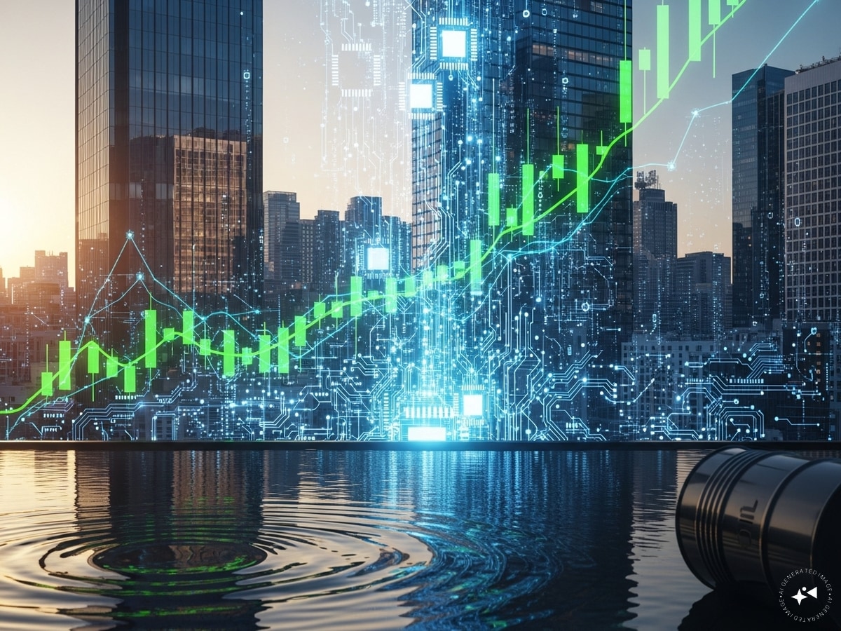 US stocks rise at open as oil prices ease; tech shares lead gains