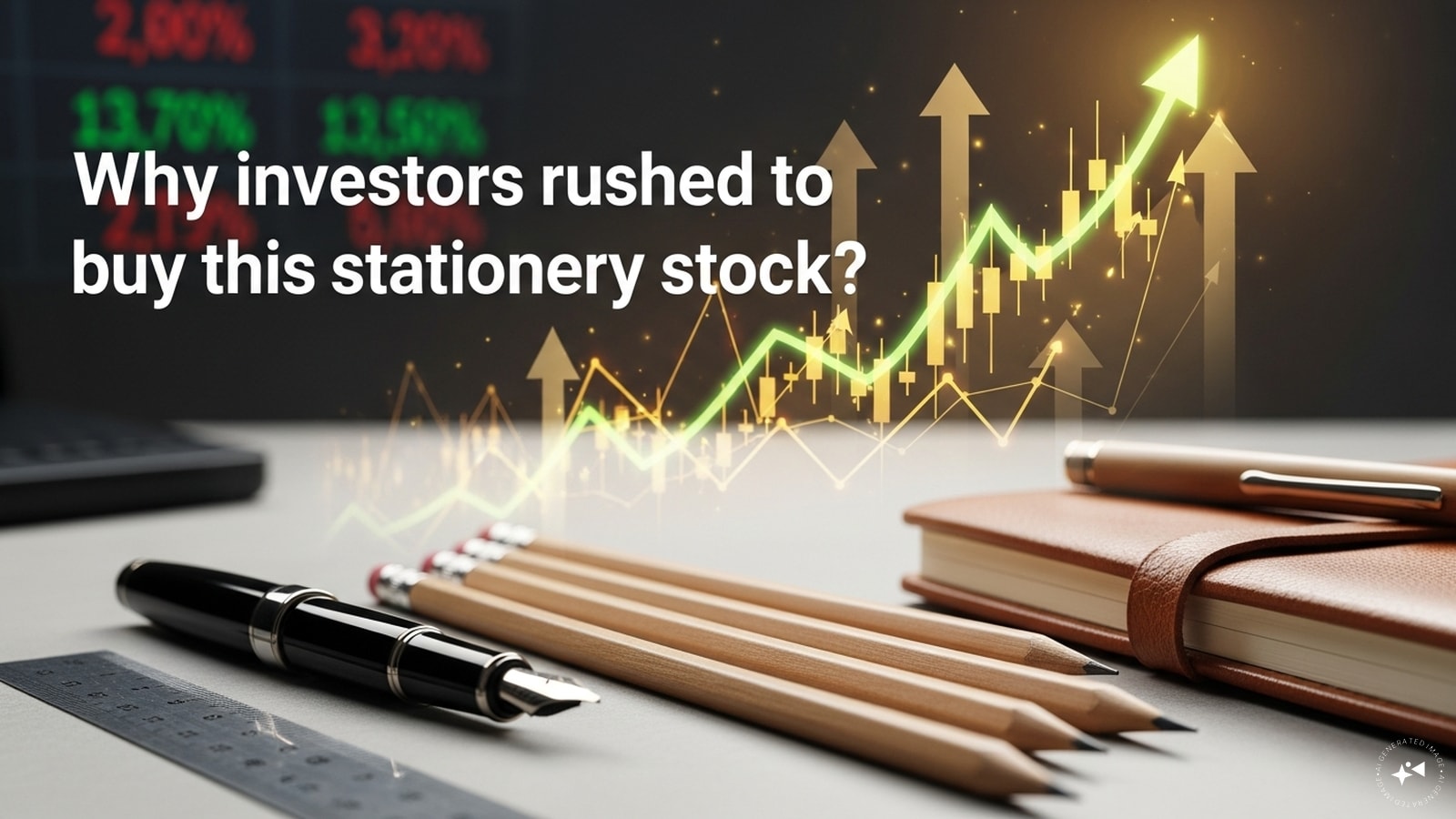 This stationery stock rallied 8% today — here's what triggered the move